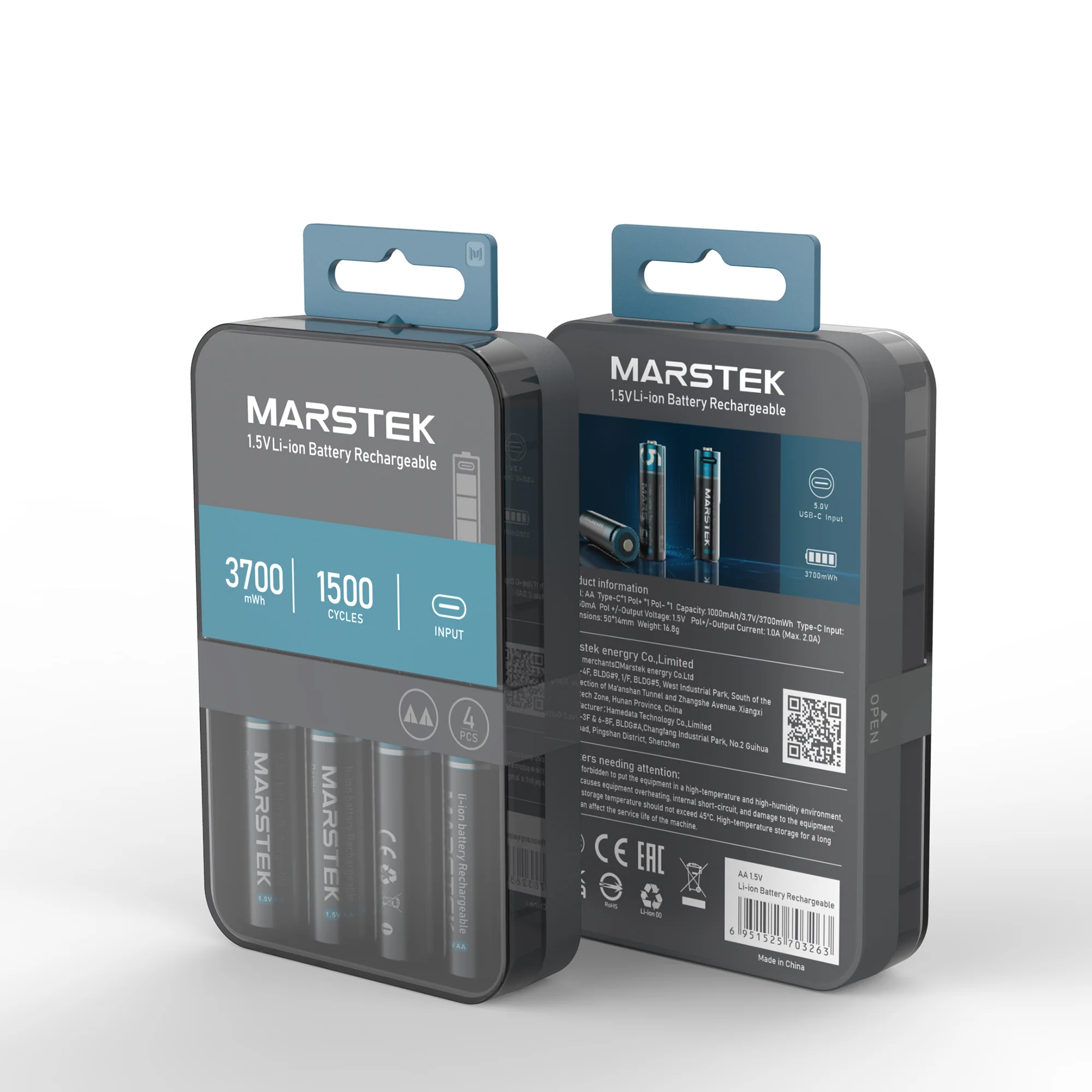 Marstek 5070C (AA) & 7018C (AAA) Li-ion — cutie - imagine 5
