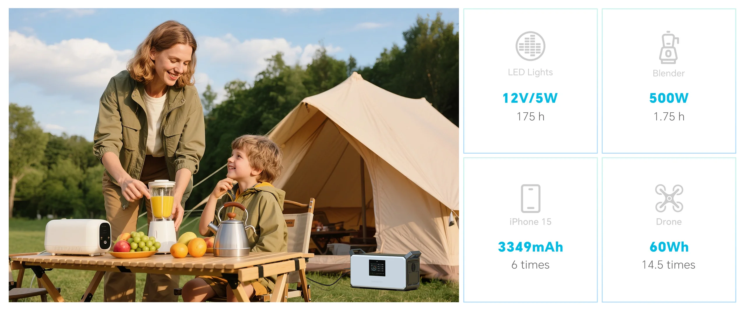 MARSTEK M2200 Camping